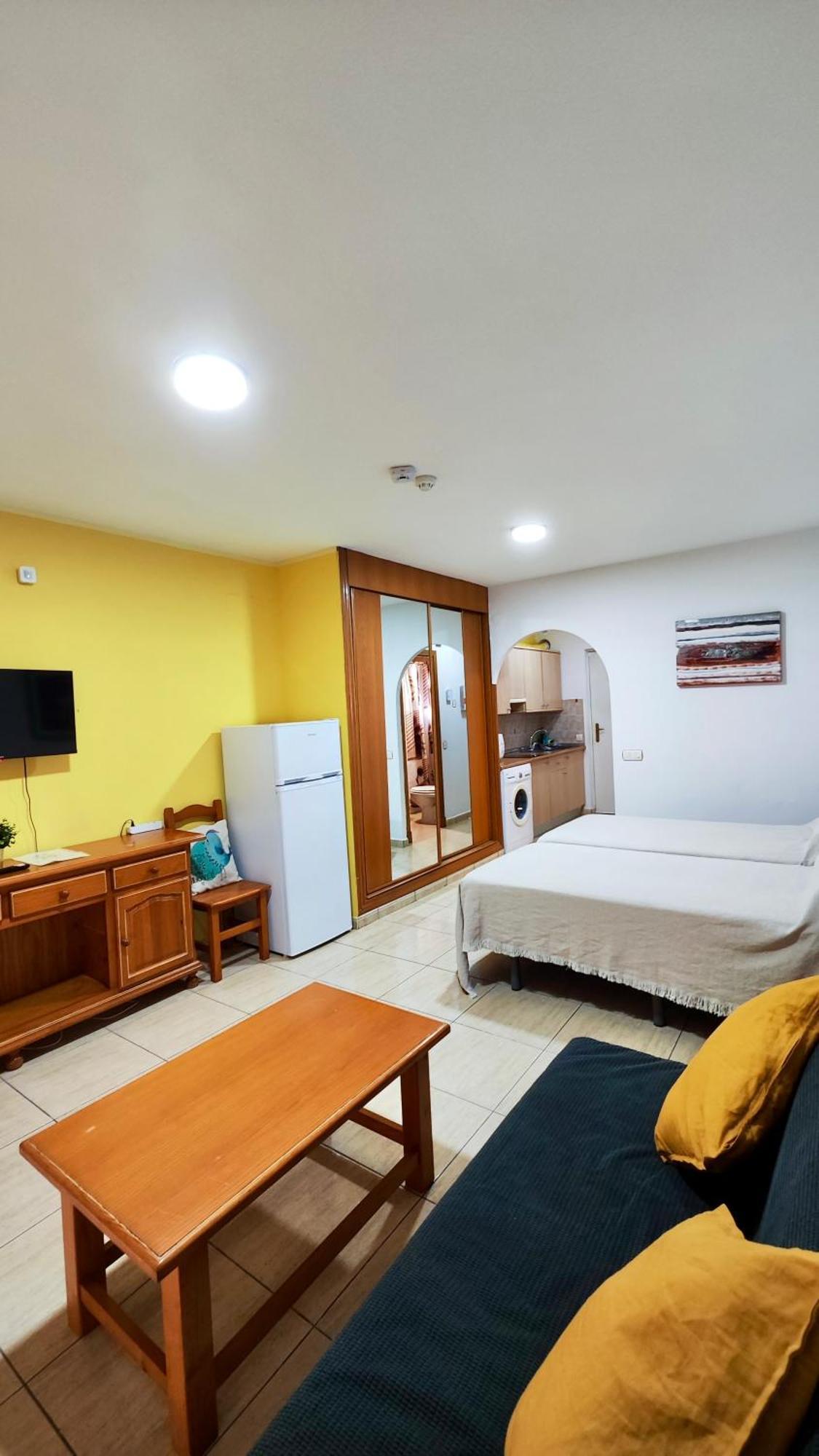 Encantador Estudio Con Terraza Privada Y Espectaculares Vistas Al Mar En Costa Del Silencio, Cerca De Los Cristianos Exterior photo
